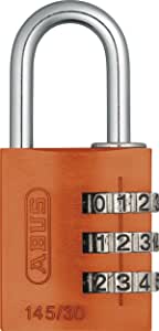 ABUS 145ABUS 145 series aluminum 40mm combination lock Various colours PADLOCK