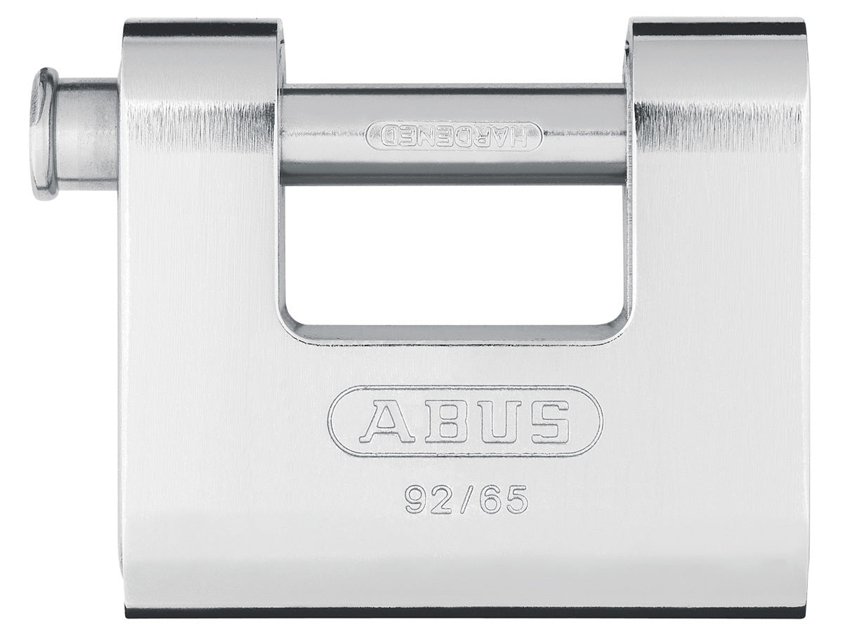 ABUS 92 series Monobloc 65mm brass shutter lock