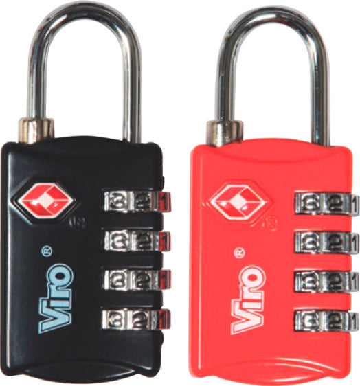 VIRO TSA 30mm combination padlock