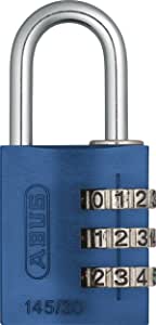 ABUS 145ABUS 145 series aluminum 40mm combination lock Various colours PADLOCK