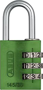 ABUS 145ABUS 145 series aluminum 40mm combination lock Various colours PADLOCK